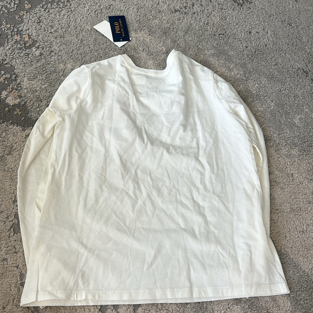RALPH LAUREN GIRL LONG SLEEVE TOP NWT - Picture 2 of 3
